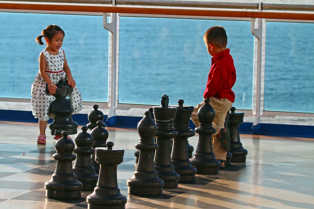 chess youngest grandmasters playing