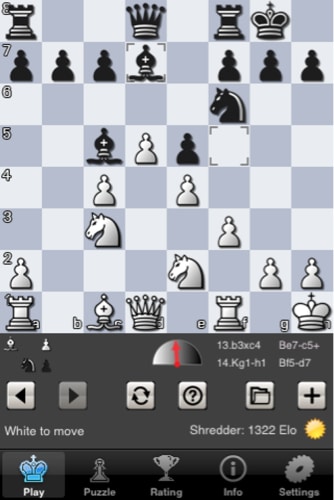 Chess game app